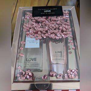 Victoria's Secret Mini Love Mist & Lotion (Limited Edition NIB)